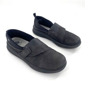 Cloudsteppers by Clarks Women's Slip On Loafer Comfort Casual Shoes Black Sz 7.5